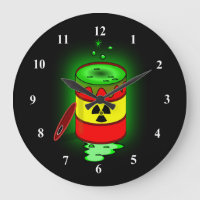 Un barril de desechos tóxicos.