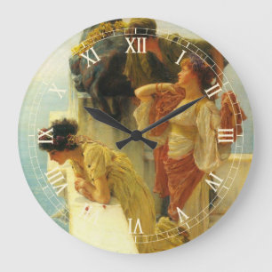 Reloj Redondo Grande Un rincón privilegiado de Sir Lawrence Alma-Tadema