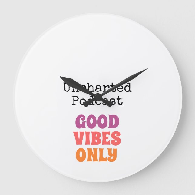 Reloj Redondo Grande Uncharted Time (Anverso)