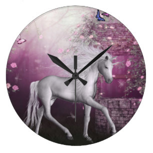 Reloj Redondo Grande unicornio