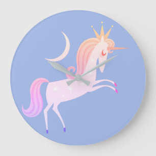 Reloj Redondo Grande unicornio mágico