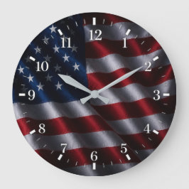 Reloj Redondo Grande United States Flag Watch 2026