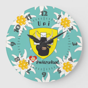 Reloj Redondo Grande Uri Schweiz Suisse Svizzera Svizra Uhr