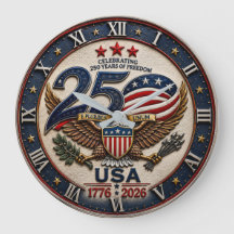 USA 250th Anniversary 1776–2026 Patriotic Bald