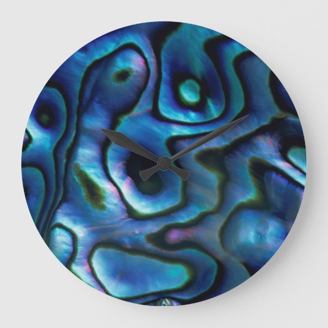 Reloj Redondo Grande USA, Colorado, Lafayette. Abalone shell (Anverso)