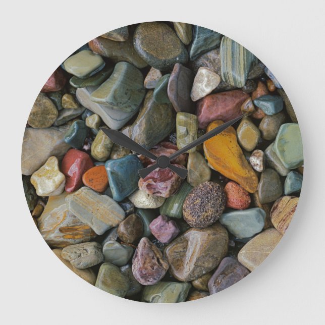Reloj Redondo Grande USA, Montana, Glacier National Park, Stones (Anverso)