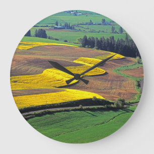 Reloj Redondo Grande USA, Washington, Palouse, Whitman County 2