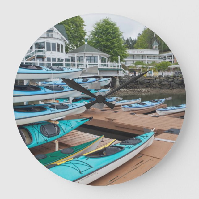 Reloj Redondo Grande USA, Washington, San Juan Islands (Anverso)