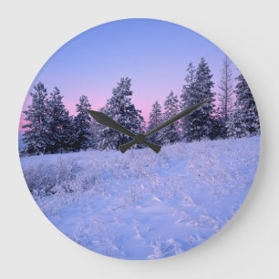 Reloj Redondo Grande USA, Washington, Spokane County, Browne Mountain