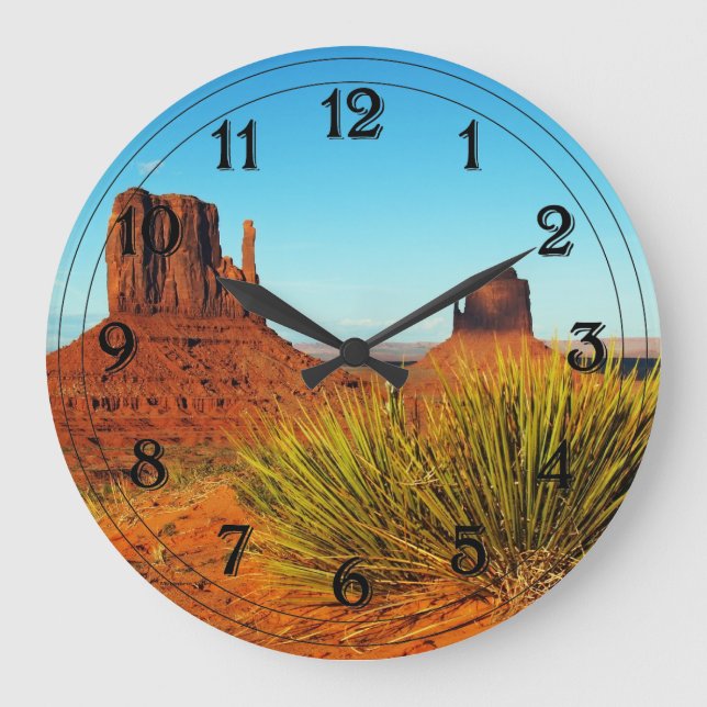 Reloj Redondo Grande Valle del Monumento, Arizona (Anverso)