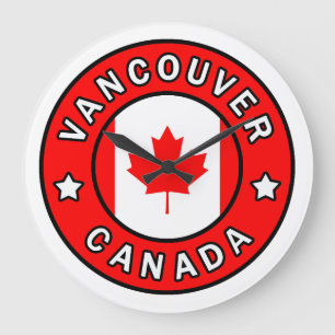 Reloj Redondo Grande Vancouver Canada
