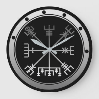 Reloj Redondo Grande Vegvisir Viking Compass