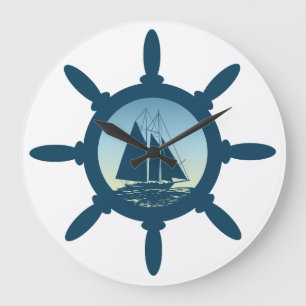 Reloj Redondo Grande Vela