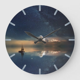 Reloj Redondo Grande Vela nocturna