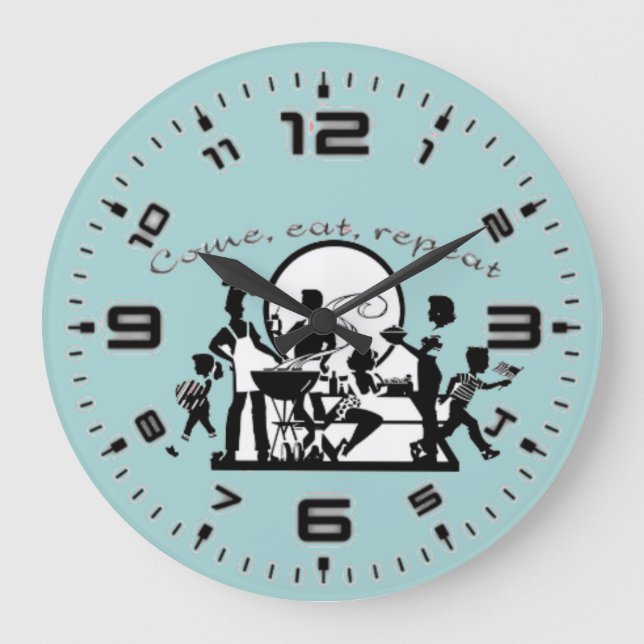 Reloj Redondo Grande Ven, come, repite (Anverso)