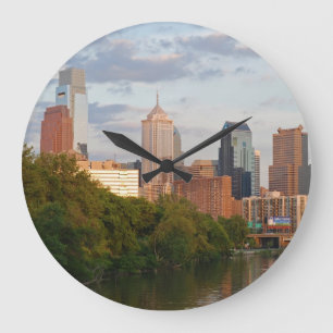 Reloj Redondo Grande Verano de Philly