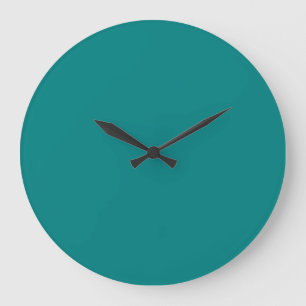 Reloj Redondo Grande Verde azulado