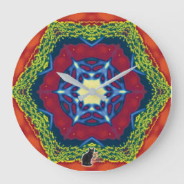 Reloj Redondo Grande Vesper Kaleidoscope
