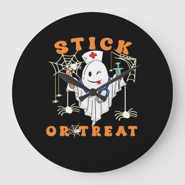 Reloj Redondo Grande Vestir o tratar a enfermeras espumosas disfraces g (Anverso)