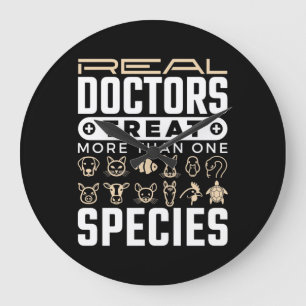 Reloj Redondo Grande Veterinarios Médicas reales tratan más de una espe