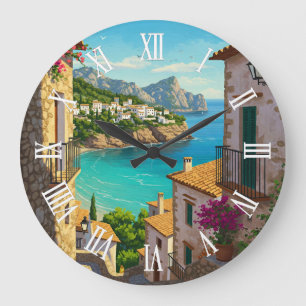 Reloj Redondo Grande Viaje a Mallorca España