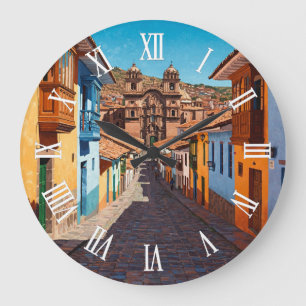 Reloj Redondo Grande Viajes de Cusco Perú