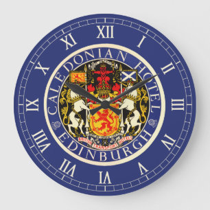 Reloj Redondo Grande Viajes de época Hotel Caledonian Edimburgo Escocia