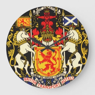Reloj Redondo Grande Viajes de época Hotel Caledonian Edimburgo Escocia