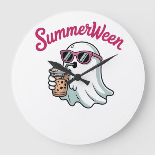 Reloj Redondo Grande Vibraciones Fantasmales de Summerween 2026: Espelu