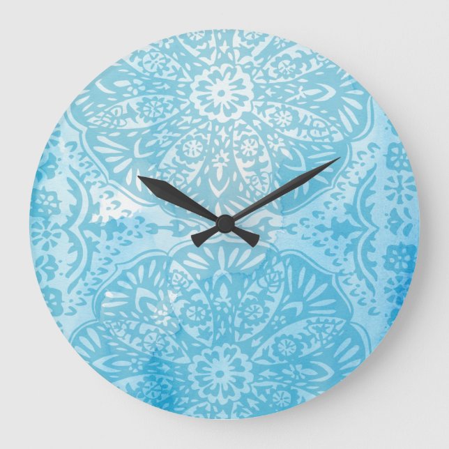 Reloj Redondo Grande Vida III de la piña (Anverso)