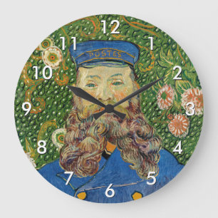Reloj Redondo Grande Vincent Van Gogh - El cartero Joseph Roulin