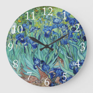 Reloj Redondo Grande Vincent van Gogh Irises.