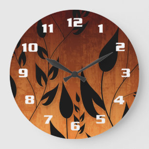 Reloj Redondo Grande Vinos de escalada muy elegantes