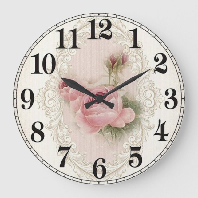 Reloj Redondo Grande Vintage (Anverso)