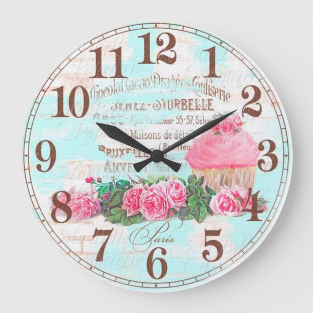 Reloj Redondo Grande Vintage (Anverso)
