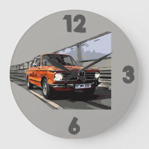 RELOJ REDONDO GRANDE VINTAGE 2002