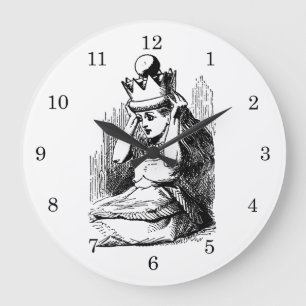 Reloj Redondo Grande Vintage Alicia en el País de las Maravillas, Alici