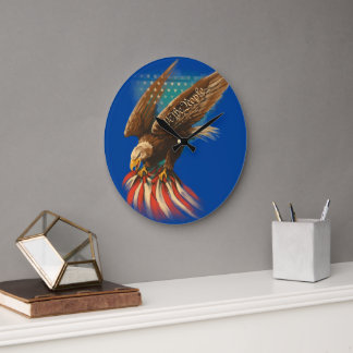 Reloj Redondo Grande Vintage Americana