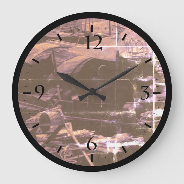 Reloj Redondo Grande Vintage China (Anverso)