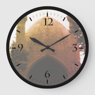 Reloj Redondo Grande Vintage Irán Isfahan royal mezquita gate Watch