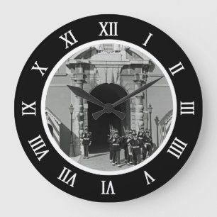 Reloj Redondo Grande Vintage Mónaco Principado Palacio principesco USB