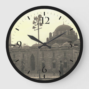 Reloj Redondo Grande Vintage Turquía Estambul Beyazit camii mezquita Ca