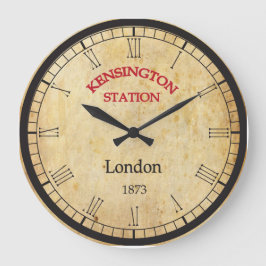 Reloj Redondo Grande Vintage wall clock