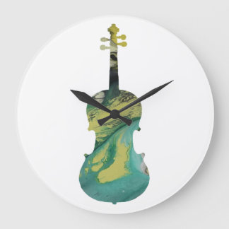 Reloj Redondo Grande Viola