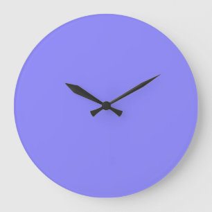 Reloj Redondo Grande Violet Bluebell