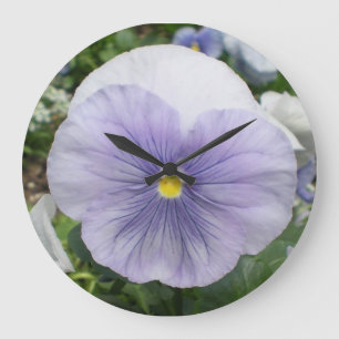 Reloj Redondo Grande Violets~ Wall Clock