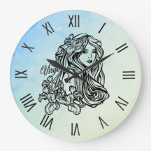 Virgo Zodíaco Brumoso en Números Romanos