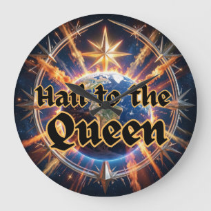 Reloj Redondo Grande Viva la Reina, Inanna
