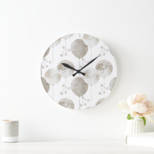 Reloj Redondo Grande Vivero Neutral