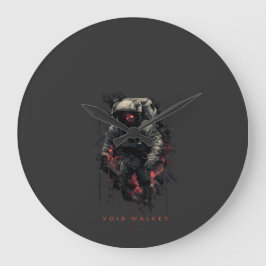 Reloj Redondo Grande Void Walker Astronaut Heavy Metal